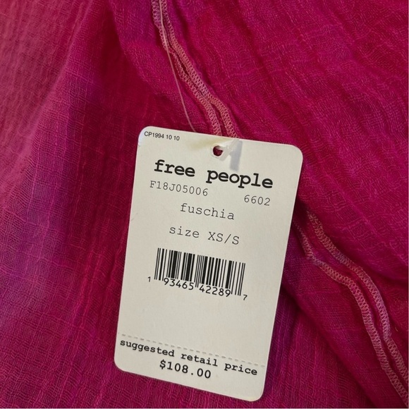 Free People Women's Fuchsia Pink
Angelica Dip Dye Long Kimono Size Xs/s
Nwt - Picture 7 of 8